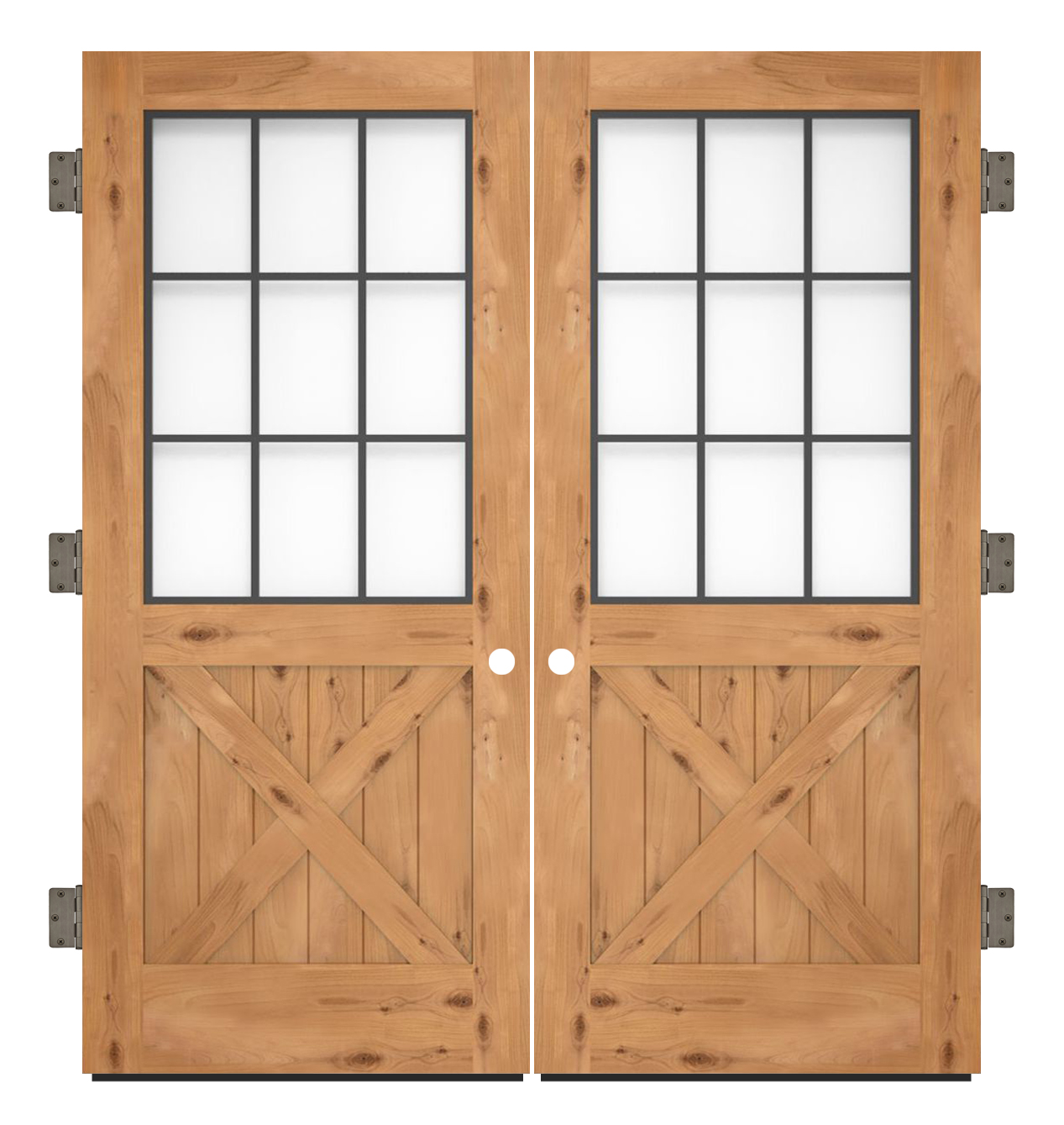 Farmhouse Wood Double Front Doors WoodsInfo